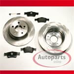 Autoparts-Online Set 60016020 Bremsscheiben Bremsen Bremsbeläge für vorne die Vorderachse 