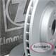 Zimmermann Bremsscheiben 360 mm und Bremsbeläge it Bremsverschleissanzeiger vorne für VW Phaeton