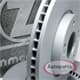 Zimmermann beschichtete Bremsscheiben und Bremsbeläge vorne für Hyundai Sonata 5 V