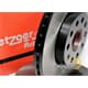 Seat Leon - Metzger beschichtete Bremsscheiben und Bremsbeläge mit Bremsverschleissanzeiger für vorne