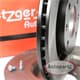 Peugeot 206 - Metzger Bremsscheiben mit Schrauben und Bremsbeläge Bremsen für vorne