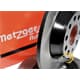 Metzger beschichtete Bremsscheiben 260 mm und Bremsbeläge mit Bremssattelschrauben hinten für VW Golf Plus