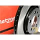 Metzger beschichtete Bremsscheiben 260 mm und Bremsbeläge hinten für VW Caddy 3 III