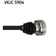 SKF - Antriebswelle (ohne Altteilwert) - VKJC 5904