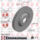 2x ZIMMERMANN - Formula Z Bremsscheibe - 100.3386.75