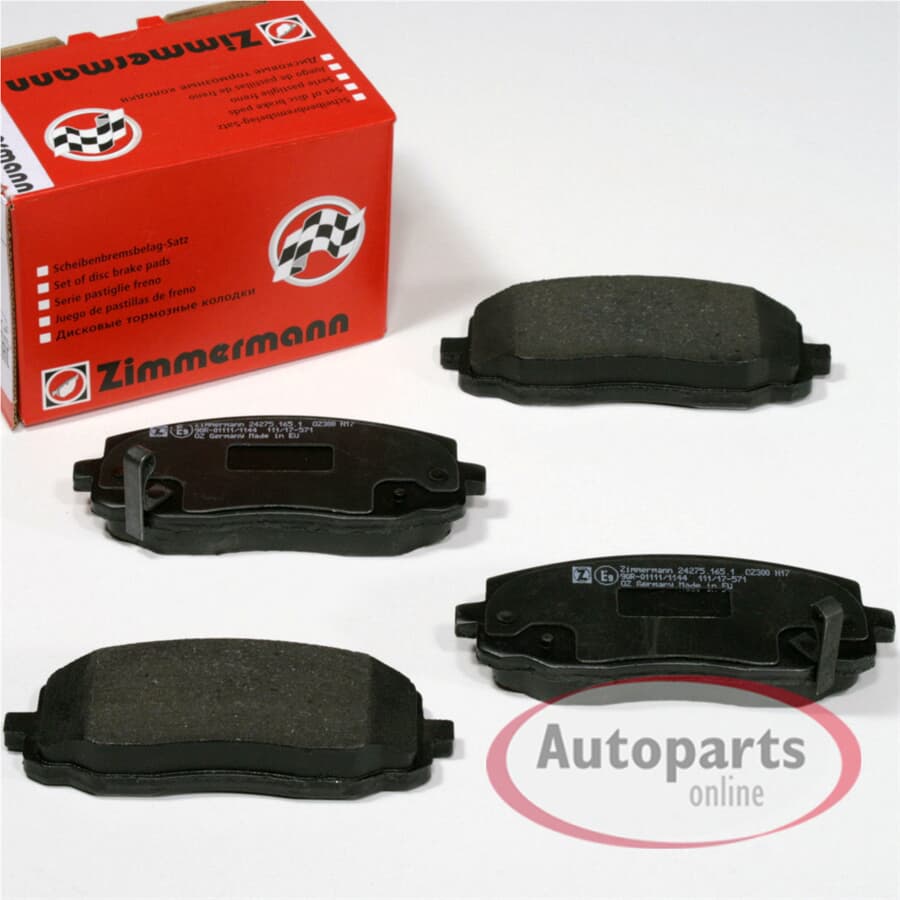 Zimmermann Bremsbeläge Bremsklötze Bremsen vorne passend für Hyundai Kia